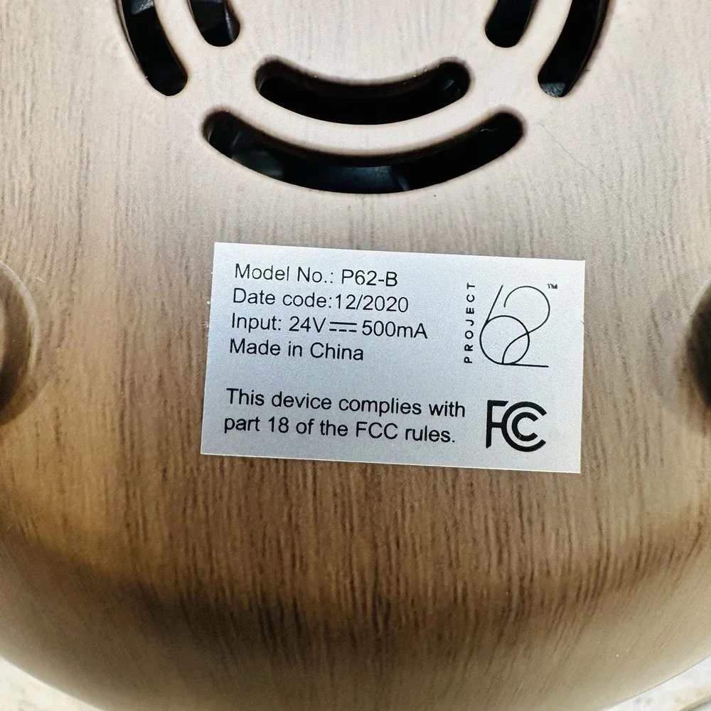 Ultrasonic Essential Oil Diffuser 3.39 Fl Oz Project 62 Modern Wood grain Design